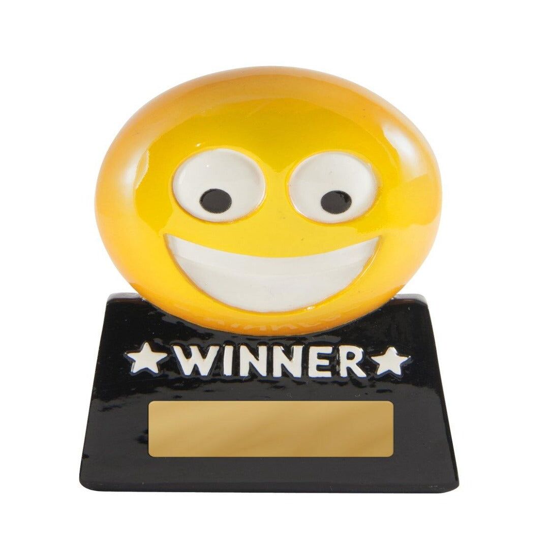 Winner Emoji Trophy | The Trophy Super Store